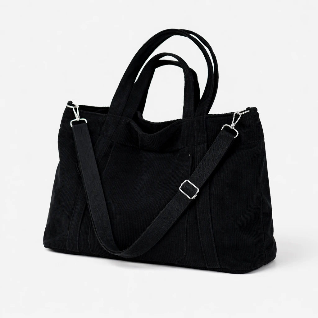 Torebka Miejska ELLA Damska na Ramię i do Ręki – Czarna, Beżowa lub Kremowa