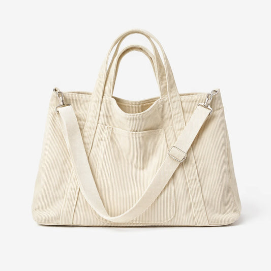 Torebka Miejska ELLA Damska na Ramię i do Ręki – Czarna, Beżowa lub Kremowa