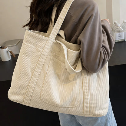 Torebka Miejska ELLA Damska na Ramię i do Ręki – Czarna, Beżowa lub Kremowa